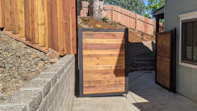 A FenceTec double gate