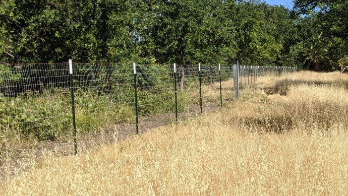 a 4 ft tall field fence