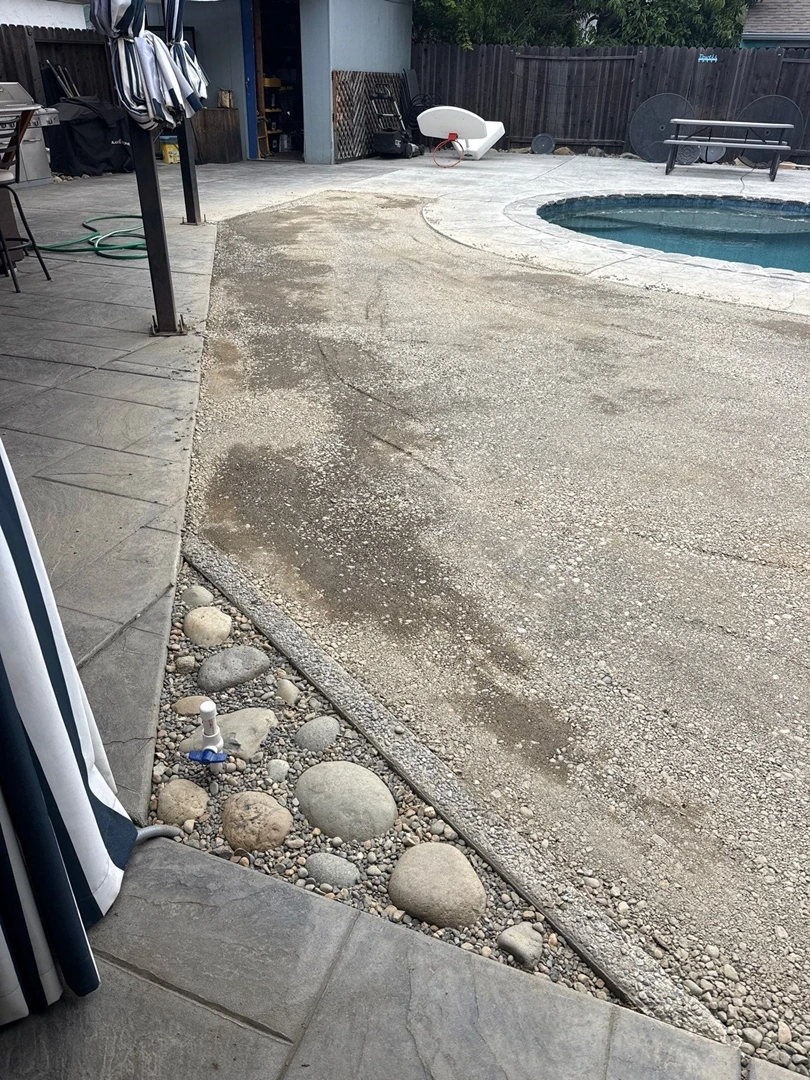 Replacing with a compacted base layer