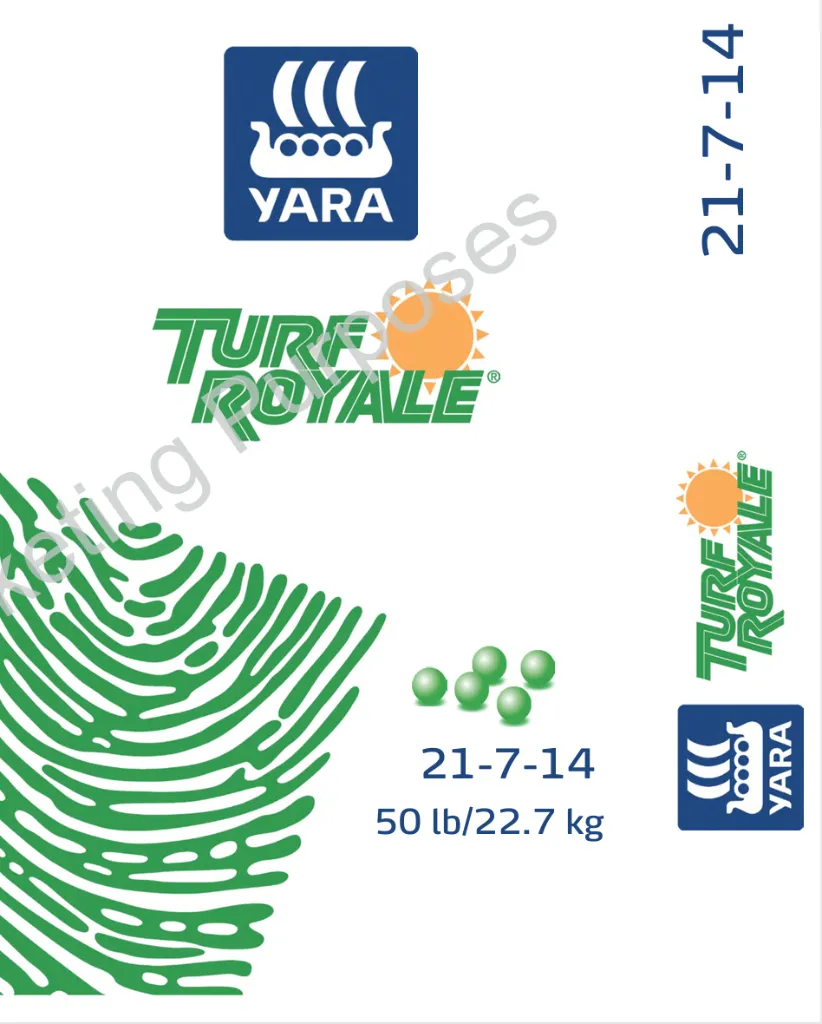 [FRT-TF50] Turf Royale Fertilizer, 21-7-14, 50 lb.