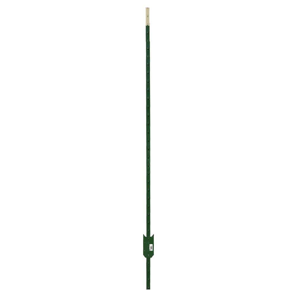 [FNC-Tpost8] 8 ft. Studded T-Post, 1.25 lb. per ft. with Anchor Plate